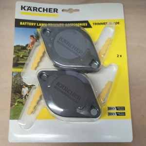 (SF) Karcher Lawn Trimmer Replacement Blades, 2pk, BNIB, 2.444-022.0 - Picture 1 of 2