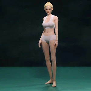 1/6 Scale Female Soldier Wheat Skin Girls Body 12inch Action Figure Model Toys - Picture 1 of 32