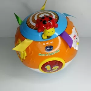Move and Crawl BABY BALL V Tech Toys for 6 9 12 Months 1 Year Old Self-Rolling - Picture 1 of 3