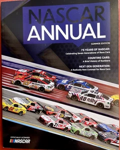 2023 NASCAR ANNUAL SUMMER EDITION PROGRAM 75 YEARS OF NASCAR 88 PGS - Picture 1 of 1