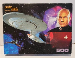 STAR TREK The Next Generation 500 Piece Jigsaw Puzzle Vintage 1995 - Picture 1 of 4