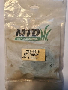 MTD 753-0518 Pulley Kit NOS - Picture 1 of 2