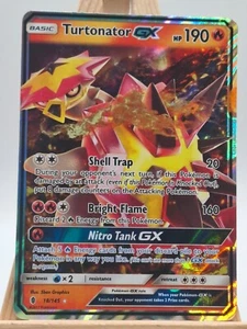 Turtonator GX, 18/145, Guardian's Rising, Full atr Holo, NM/LP - Picture 1 of 2