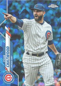 2020 Topps Chrome Sapphire Edition Baseball #698 Tyler Chatwood 