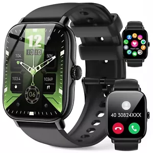 Smartwatch - für Herren - 1,85" Touch Smartwatch mit Anruffunktion, Fitnessuhr... - Bild 1 von 6