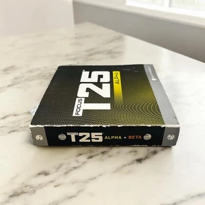 FOCUS T25 Alpha + Beta Workout DVD Set W/ Calendar Beachbody Missing 1 Disc - Picture 1 of 6