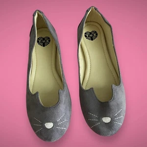 Women’s TUK Grey Sophistakitty Ballet Flats - US Size 6 - Picture 1 of 4