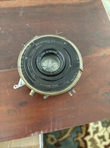 Goerz Dagor 7 pollici f/6.8 obiettivo grande formato in Ilex n. 3 otturatore Acme - Foto 1 di 5