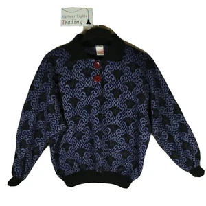 Primark Pullover Oberteil Pulli Damen 10/12/14 lila/schwarz/glitzernd Fledermaus Weihnachten - Bild 1 von 6