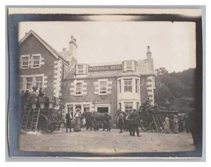 Inversnaid Schottland 1910 - Hotel Kutsche zum Loch Lomond Reise - Altes Foto - Picture 1 of 2