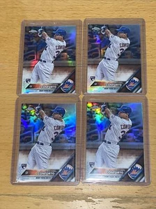 2016 Topps Chrome Refractor 4 Ct. Michael Conforto RC True Rookie - Bild 1 von 2