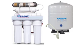 Purificador sistema de filtro de agua potable de ósmosis inversa alcalina de 6 etapas 150GPD - Imagen 1 de 5