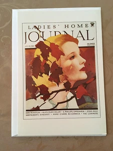 The Ladies Home Journal Greeting Card BLANK - Picture 1 of 1