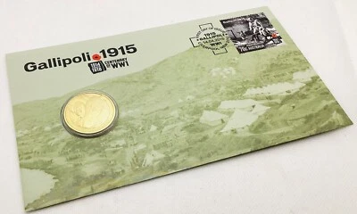 2015 Centenary of WW1 Gallipoli 1915 - $1 Coin Perth Mint PNC - image 1 of 4