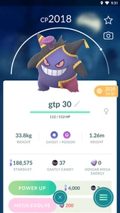 Pokemon Gengar Banette Costume Trade - Caught in 2020 - Picture 1 of 1