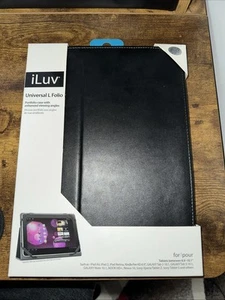 iLuv Universal L Folio Portfolio case. Can fit any tablet between 8.9" and 10.1" - Picture 1 of 2