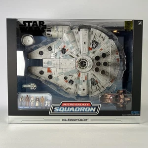 Stars Wars Micro Galaxy Squadron Millennium Falcon w/Landspeeder | Vault Edition - Picture 1 of 21
