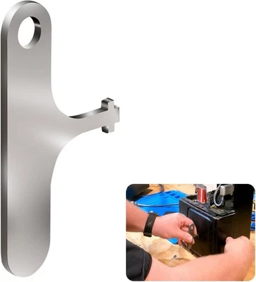 Nueva llave en T de acero endurecido, llave en T de teléfono público llave en T para la mayoría moderna llave en T individual Foto 1 de 4