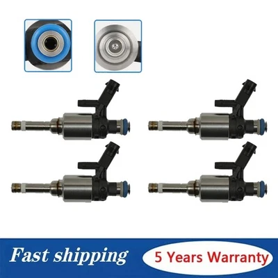 Juego de 4 inyectores de combustible para Volkswagen Jetta Beetle Golf 2014-2018 1,8 L FJ1238 Foto 1 de 4