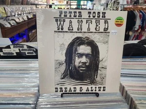 Peter Tosh – Wanted Dread & Alive - Yellow LP Vinyl Record 12" - NEW Sealed - Picture 1 of 2
