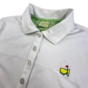 Peter Millar Masters Polo Shirt Womens Small White Augusta National Golf - Picture 1 of 9