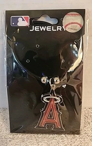 Los Angeles Anaheim Angels Rubber Cord Necklace w/ Logo OFFICIALLY LICENSED 🔥 - Picture 1 of 3