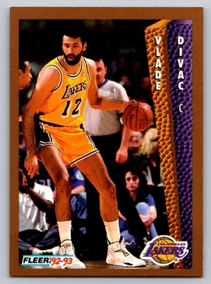 1992-93 Fleer - Vlade Divac #107 - Image 1 of 2