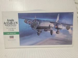 Hasegawa Arado Ar-234 B-2 Nachtigall Maßstab 1:48 + Zubehör Modellbausatz - Bild 1 von 6