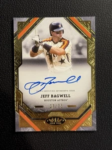 2025 Topps Tier One #T1A-JB Jeff Bagwell Astros Auto /75 Astros 🔥🔥🔥 - Picture 1 of 2