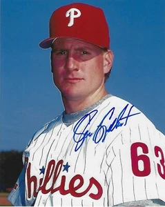 Signed  8x10 SHAWN GILBERT Philadelphia Phillies Autographed photo - COA  - Picture 1 of 1