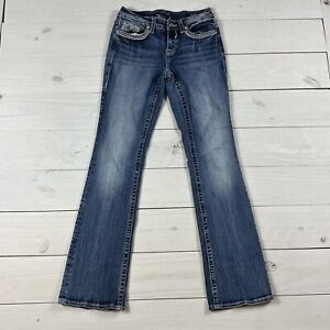 Vigoss Women’s Jeans Size 4 Heritage Fit Boot Cut Low Rise Denim 34L