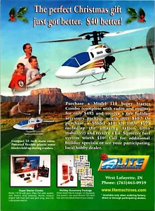 Model 110 Super Starter Heli Print Ad 1998 Ephemera Wall Art Decor - Picture 1 of 1