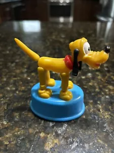 Pluto Push-Up Puppet 1977 Walt Disney Toy Vintage 3" Gabriel Industries - Picture 1 of 5
