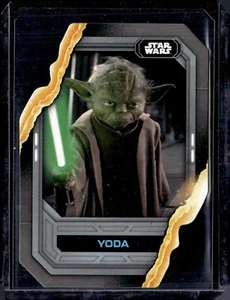 2023 Topps Star Wars Flagship #LS-3 Yoda Lightsaber Stylings NR-MINT++ (dent) - Picture 1 of 3