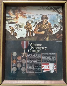 WARTIME EMERGENCY COINAGE Collection Picture With Background - Picture 1 of 4