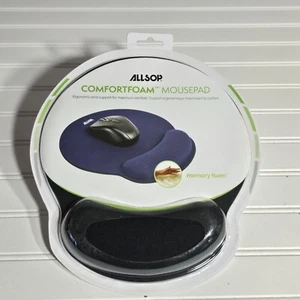 New Mouse Pad Foam Ergonomic Wrist Support Black Allsop Sealed 30203 - Picture 1 of 6