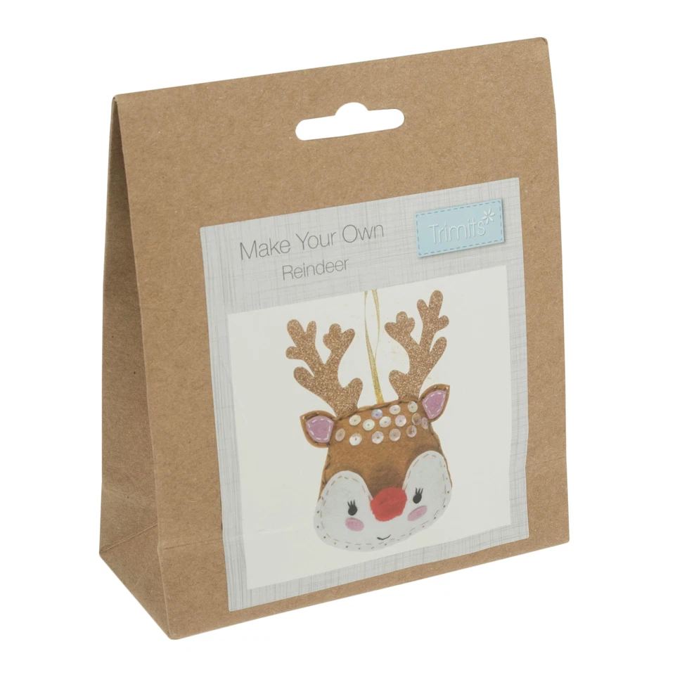 Trimits Felt Decoration Kit Reindeer