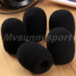 5x Black Stage Microphone Windscreen Foam Soft Sponge MicCover 45x35mm Nice Gift - Picture 1 of 9