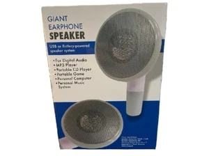 Giant Desktop Speakers Novelty Speakers Giant Earphones Headphones BRAND NEW - Zdjęcie 1 z 1