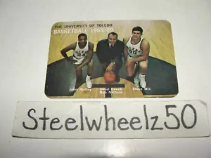 Scheda Programma Università di Toledo Basket 1968/1969 Bob Nichols Rudley Mix - Foto 1 di 3