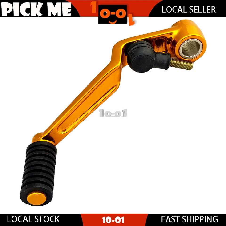 Forged Golden Gear Shift Lever Fit Suzuki GSXR750 2006 2007 2008 2009 2010 2011 - Image 1 of 1