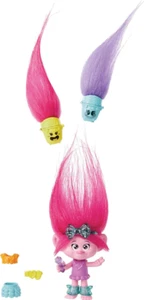 Muñeca pequeña Trolls Band Together Hair Pops - Queen Poppy - Imagen 1 de 6