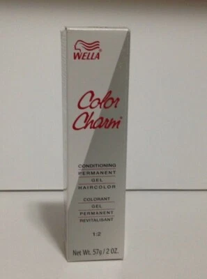 WELLA COLOR CHARM Acondicionador GEL PERMANENTE Color de Cabello TU ELECCIÓN TUBO BLANCO 2 OZ Foto 1 de 4