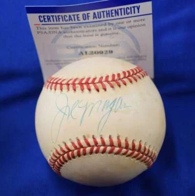 Joe Morgan PSA DNA Coa Autograph National League Signed Baseball 1 - Image 1 of 2