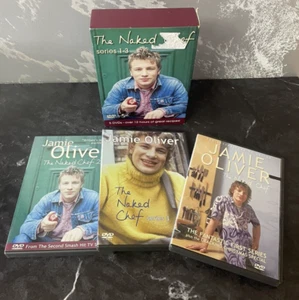 Jamie Oliver The Naked Chef Series 1-3 Dvd Boxset - Foto 1 di 4