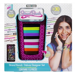 Strangbänder Deluxe Designer Set Armband Stylerbänder Perlen Charms 111 Stück - Bild 1 von 2