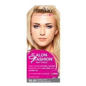 6 x Derma V10 Salon Permanent Hair Colour 10.01 Extra Light Natural Blonde - Picture 1 of 1