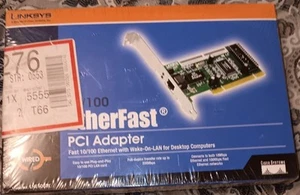 NEW - LINKSYS - ETHERFAST PCI ADAPTER 10/100 MBPS - Picture 1 of 4