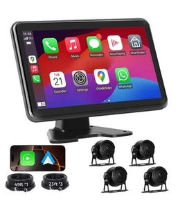 4 Kanal Rückfahrkamera Dashcam System LKW Wohnmobile Carplay Android BESTES EBAY $$$ - Bild 1 von 10