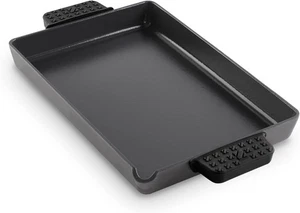 DASH Zakarian by Dash 9 x13 Antihaft Gusseisen Pfanne mit Ausgießer - Schwarz - Bild 1 von 10